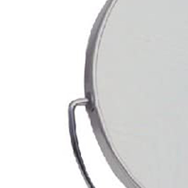 スタンドミラー高さ16.5cm5インチ卓上アルミニウムミラー両面ミラー拡大鏡鏡かがみ