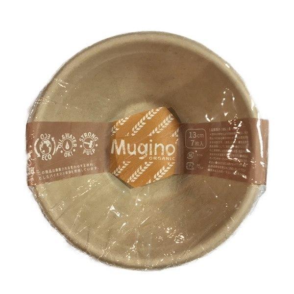 紙皿未晒しボウル13cm7枚入SMugino