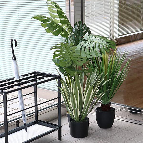 人工観葉植物 ミニパイナップル 67cm フェイクグリーン 造花