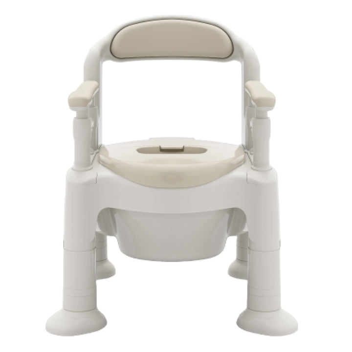 ポータブルトイレ暖房便座ノーマルタイプ介護用ちびくまくんシリーズ日本製