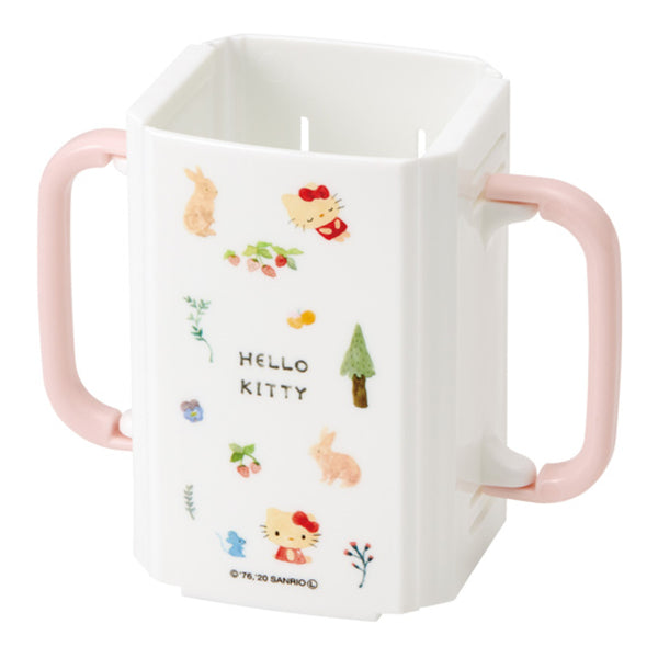 ドリンクホルダー紙パックホルダーハローキティフォレストフレンズハンドル付き子供用キャラクター