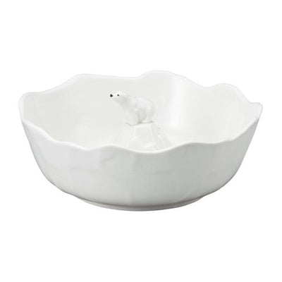 そうめん鉢 しろくま 北極そうめん鉢 磁器 食器 洋食器
