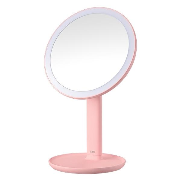 ミラーライト付きEKO卓上ミラーLED明るさ調整