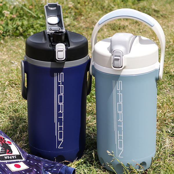 水筒ジャグ2L保冷直飲みスポーションワンタッチローダージャグ