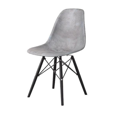 チェア 座面高約45cm チェアー 椅子 ダイニングチェア リプロダクト イームズチェア モルタル柄 おしゃれ