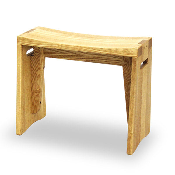 スツール 幅48cm 木製 天然木 アームテーブル ひじ掛け テーブル