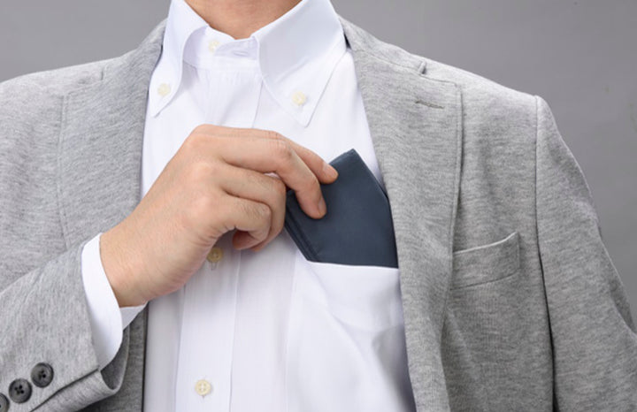 エコバッグ名刺サイズ折り畳みMOTTERUモッテルポケットスクエアバッグ