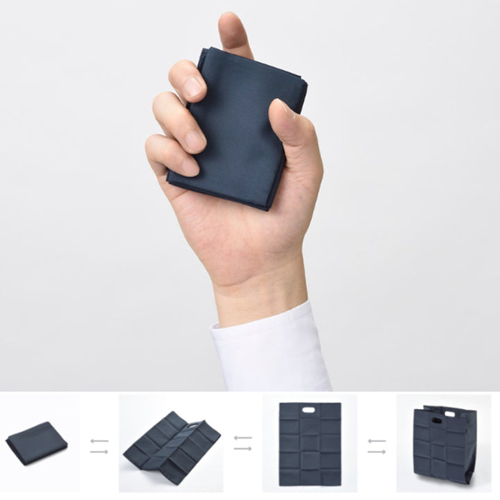 エコバッグ名刺サイズ折り畳みMOTTERUモッテルポケットスクエアバッグ