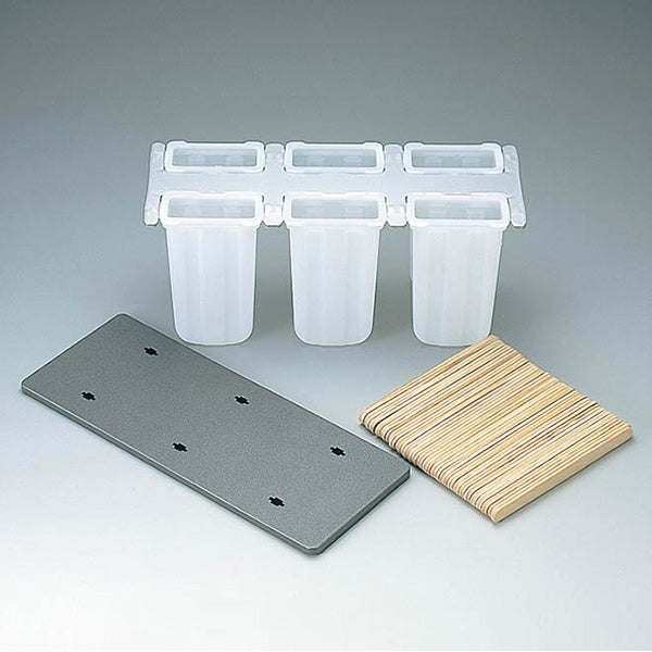 アイスキャンディーメーカー6Pコンビ角丸タイガークラウン日本製