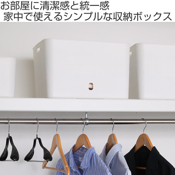 収納ケース ナチュラ インボックス ソフト ワイドL 幅38×奥行26×高さ