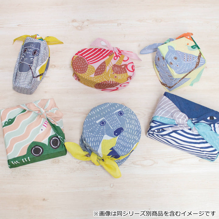 風呂敷お弁当50cmkatakataむすびネコと毛糸