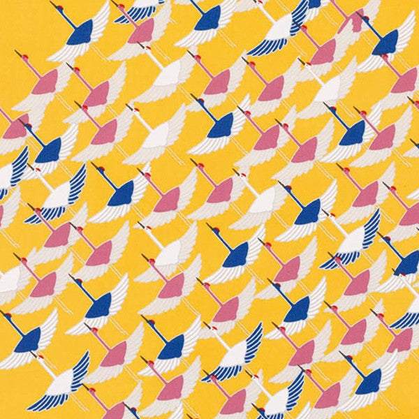 風呂敷お弁当50cmひめむすびAdelineKlam鶴オーガニックコットン