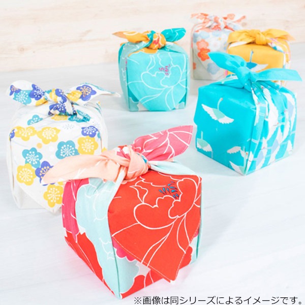 風呂敷お弁当50cmひめむすびAdelineKlam鶴オーガニックコットン