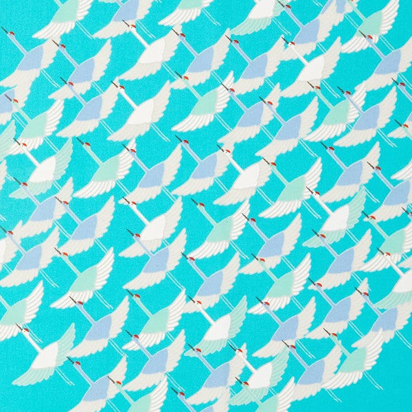 風呂敷お弁当50cmひめむすびAdelineKlam鶴オーガニックコットン