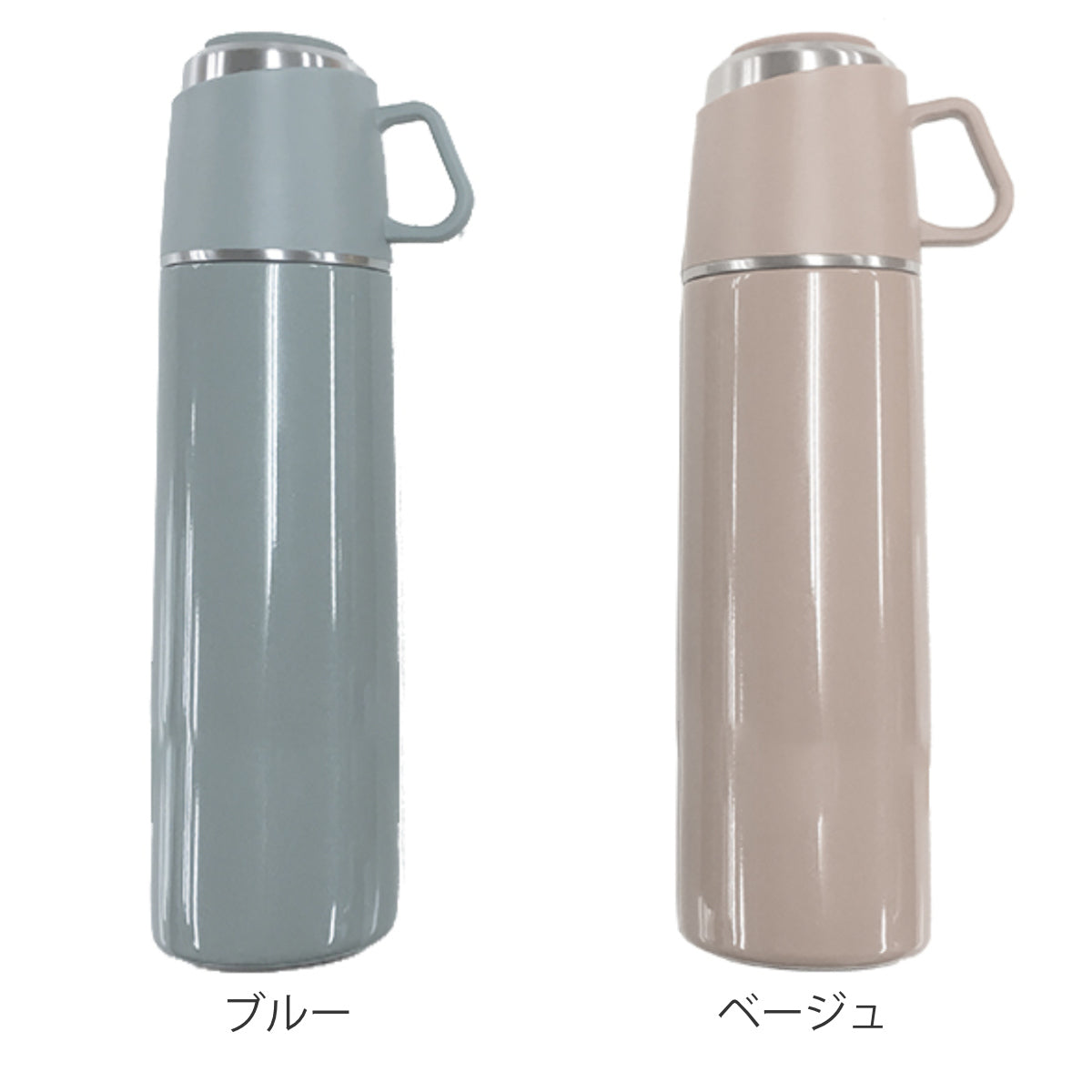 水筒 直飲み コップ 2way ROCCO One Push＆Cup Bottle 500ml