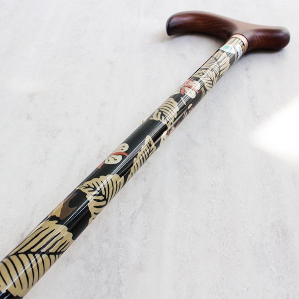 杖ウィリアムモリスブランブル伸縮軽量おしゃれ女性介護