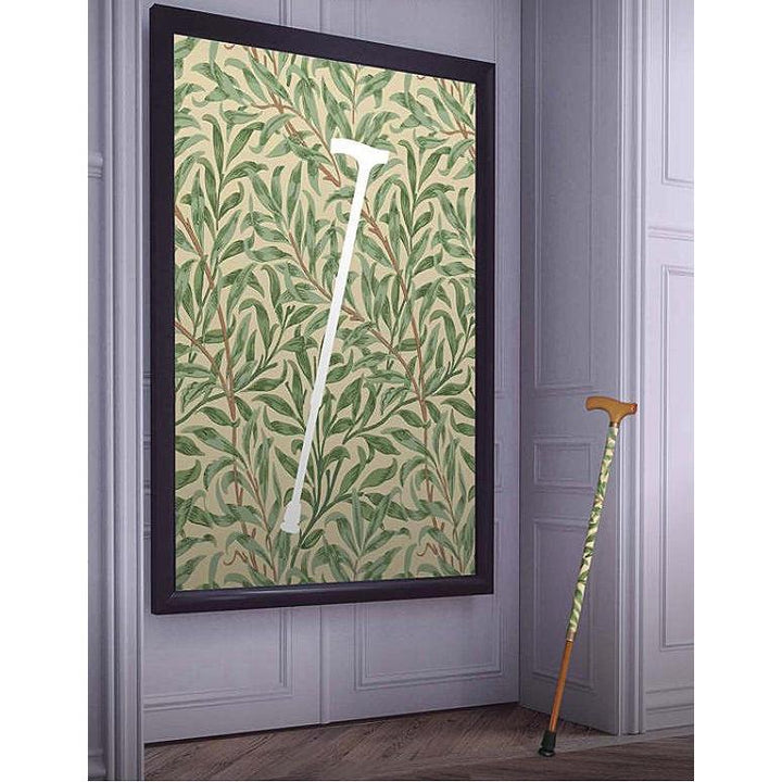 杖ウィリアムモリスデイジー伸縮軽量おしゃれ女性介護