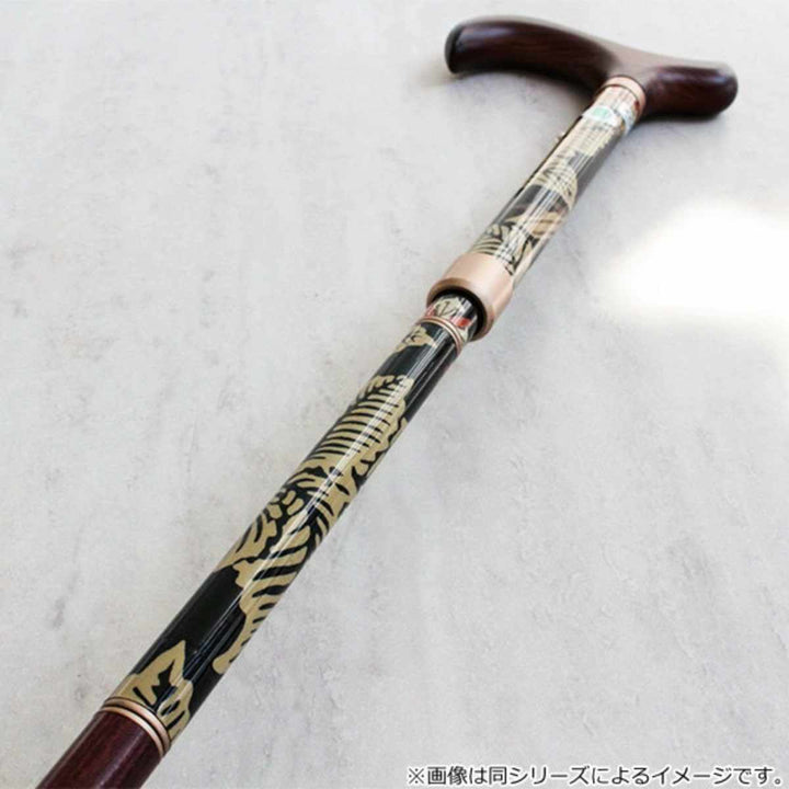 杖ウィリアムモリスハニーサックル＆チューリップ折りたたみ軽量おしゃれ女性介護