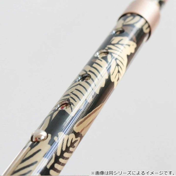 杖ウィリアムモリスハニーサックル＆チューリップ折りたたみ軽量おしゃれ女性介護