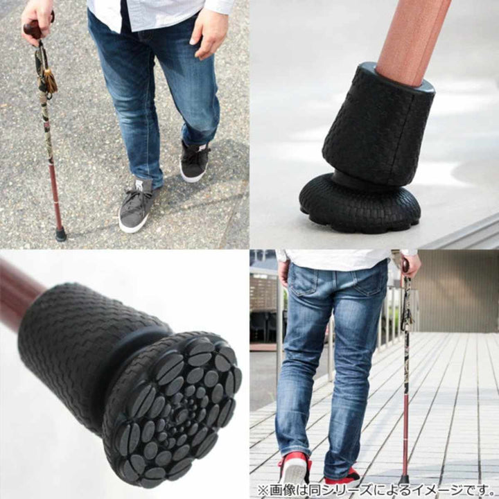 杖ウィリアムモリスジャスミン折りたたみ軽量おしゃれ女性介護