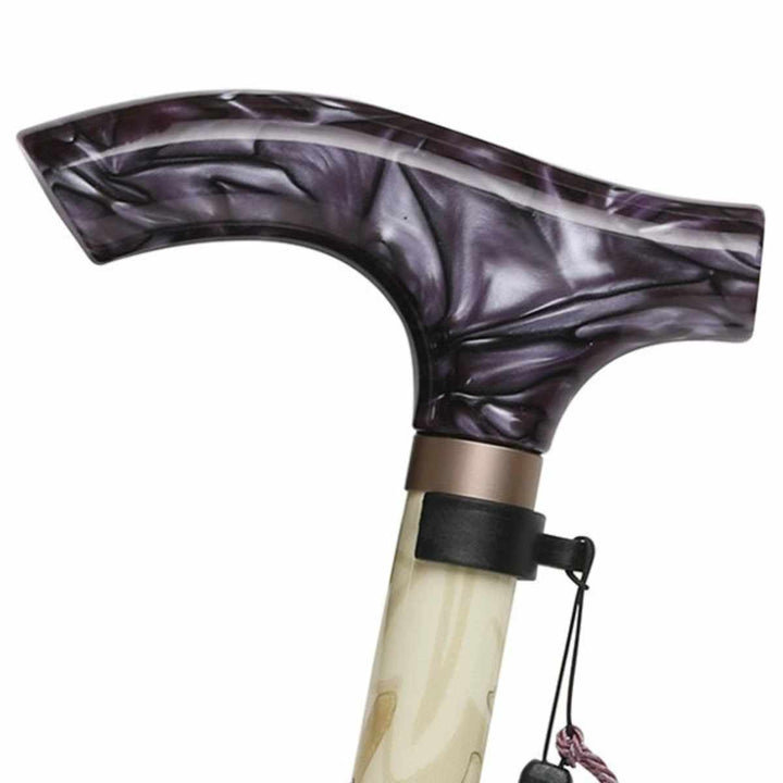 杖ウィリアムモリスジャスミン折りたたみ軽量おしゃれ女性介護