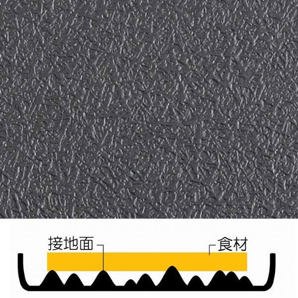 フライパン24cmIH対応鉄製窒化加工ファイバーライン旨鉄日本製深型フライパン