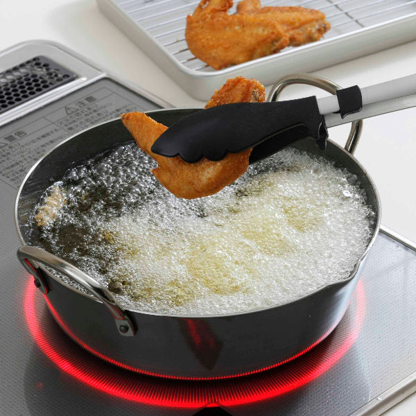 天ぷら鍋24cmIH対応鉄製厚底揚げ鍋日本製