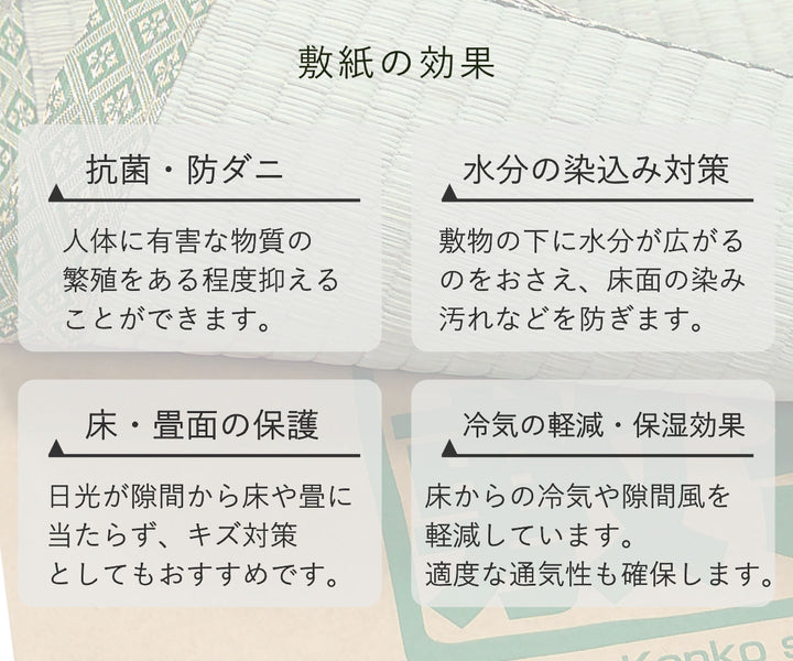 敷紙健康敷紙8帖101×380cm4枚入