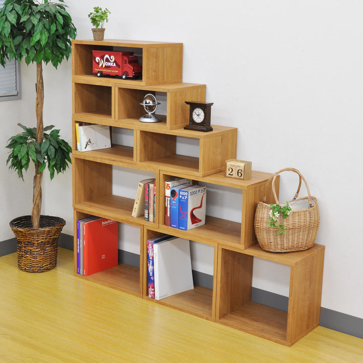 オープンラックシステム浅型3段幅20×奥行30×高さ60cm組合せ自由工具不要