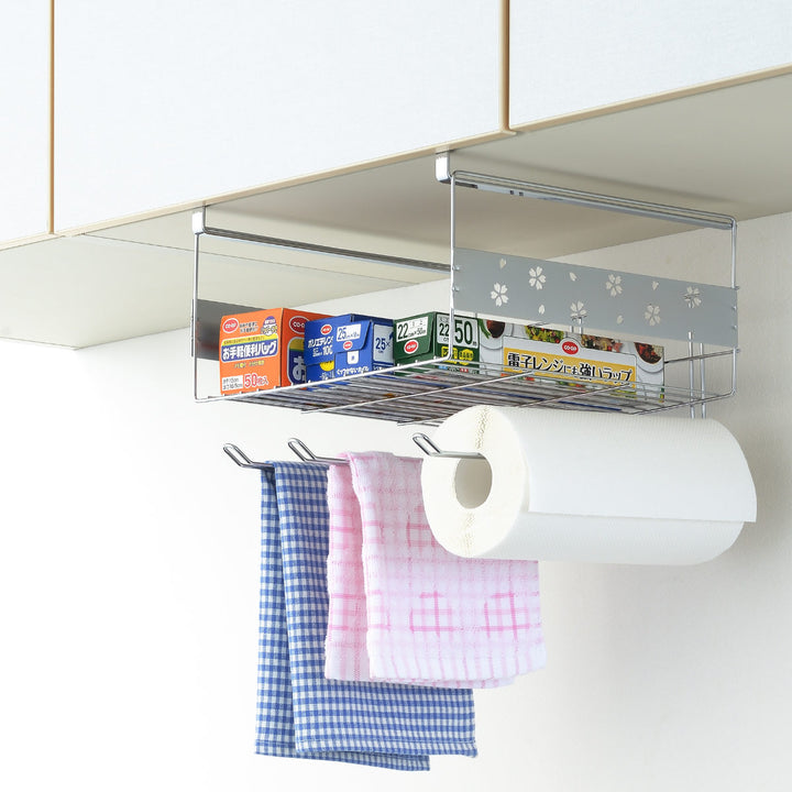 吊戸棚収納戸棚下収納吊り戸棚下ラック桜