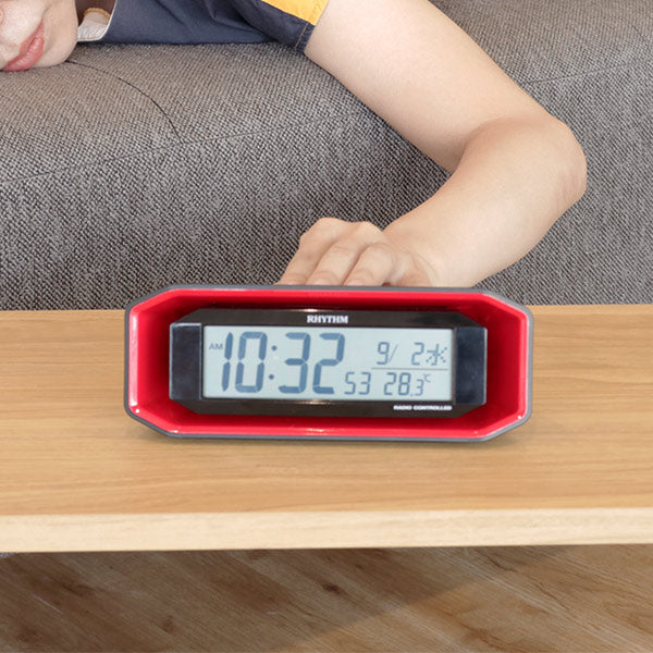 目覚まし時計大音量電子音アラームフィットウェーブバトル