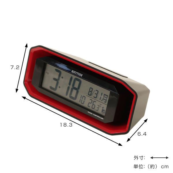 目覚まし時計大音量電子音アラームフィットウェーブバトル