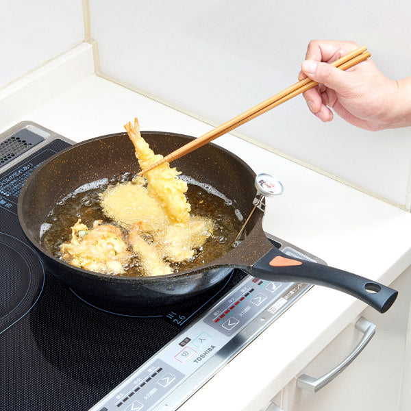 フライパン28cm深型IH対応ゴールドマーブル