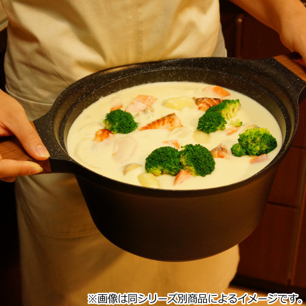 片手鍋18cmIH対応ガラス蓋付きララミーワンダーシェフ