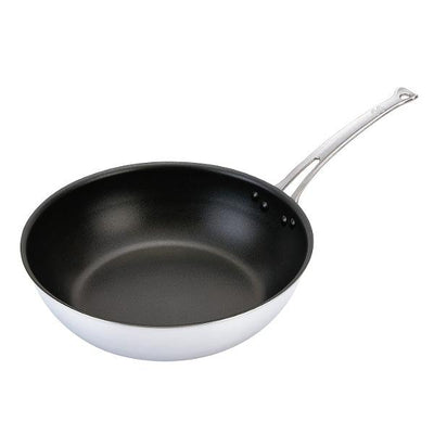 フライパン 30cm 深型 アルミ製 フッ素樹脂加工 シルクフライパン 日本製 中尾アルミ