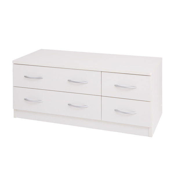 ローチェスト幅89.5cm2列2段北欧風ブルーム