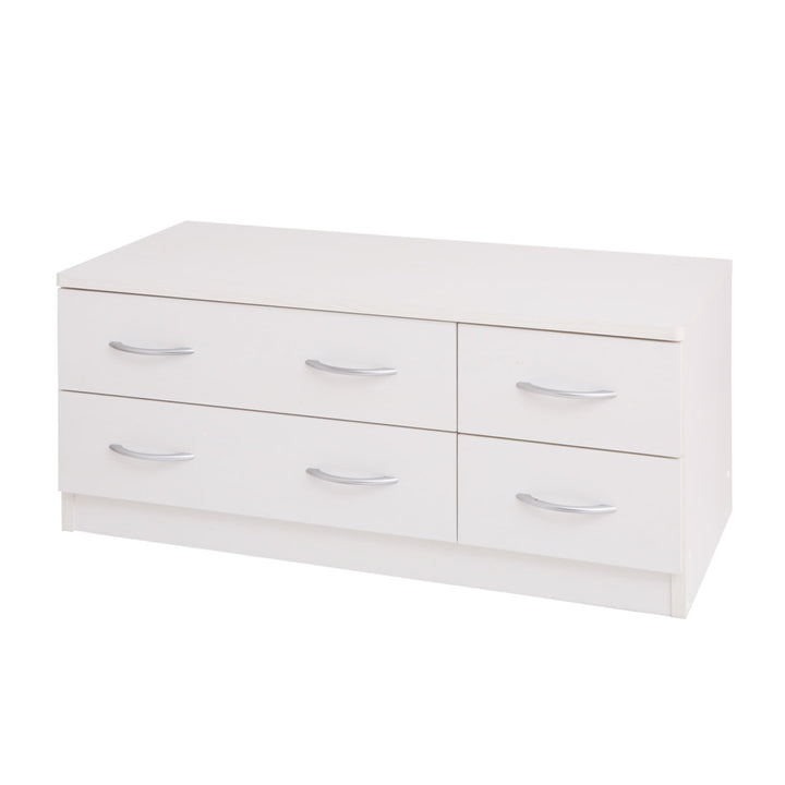 ローチェスト幅89.5cm2列2段北欧風ブルーム