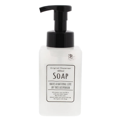 ディスペンサー ソープボトル 400ml 泡タイプ