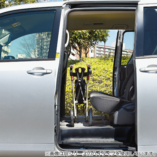 歩行車リトルターントールタイプコンパクト折りたたみ高さ調整