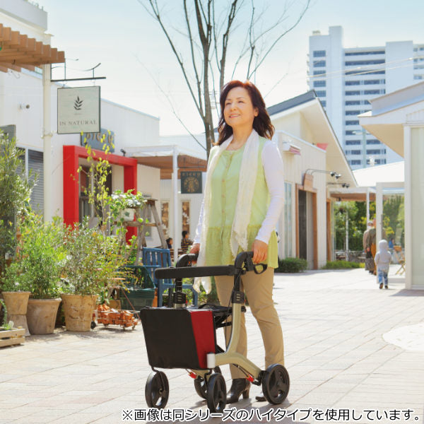 歩行車リトルターントールタイプコンパクト折りたたみ高さ調整
