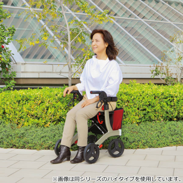 歩行車リトルターントールタイプコンパクト折りたたみ高さ調整