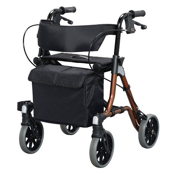 歩行車トライリンク耐荷重150kgコンパクト折りたたみ高さ調整