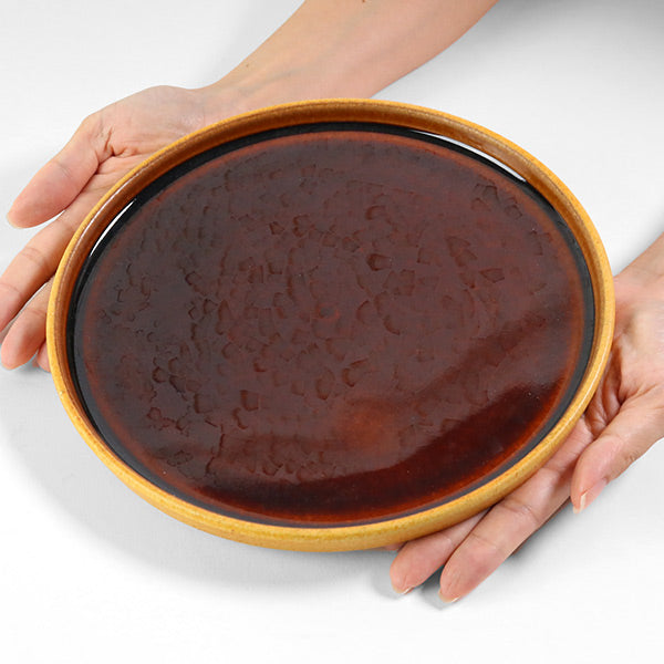 プレート23cmディープブレスDeepBreath皿食器洋食器陶器信楽焼日本製