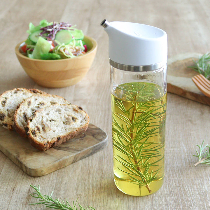 OXOオイルボトル355mlオイル&ビネガーディスペンサー調味料入れ