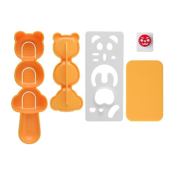 おにぎり型お弁当グッズ海苔カッターパンダのこむすび動物園