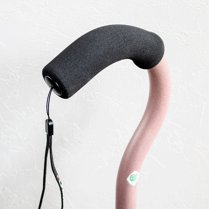 杖フラミンゴNステッキ軽量伸縮女性おしゃれ介護