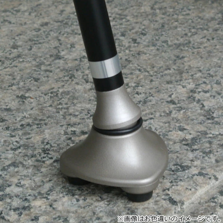 杖かるがもステッキ3点伸縮男性身長～180cm介護自立式