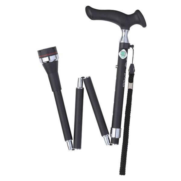 杖かるがもステッキロータリー折りたたみ女性介護