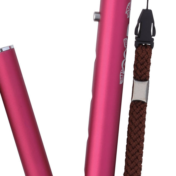 杖かるがもステッキロータリー折りたたみ女性介護