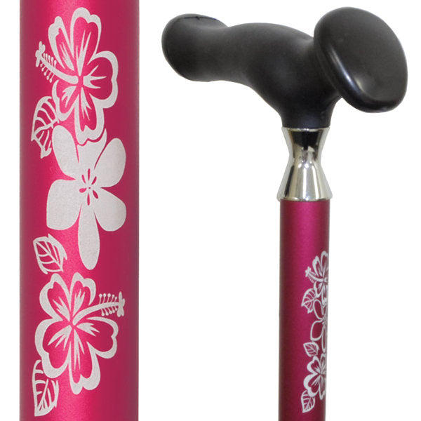 杖かるがもステッキロータリー折りたたみ女性介護